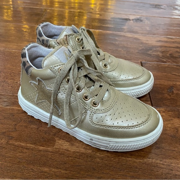Naturino Other - Naturino Hess High Top Sneakers Leather kids size 12